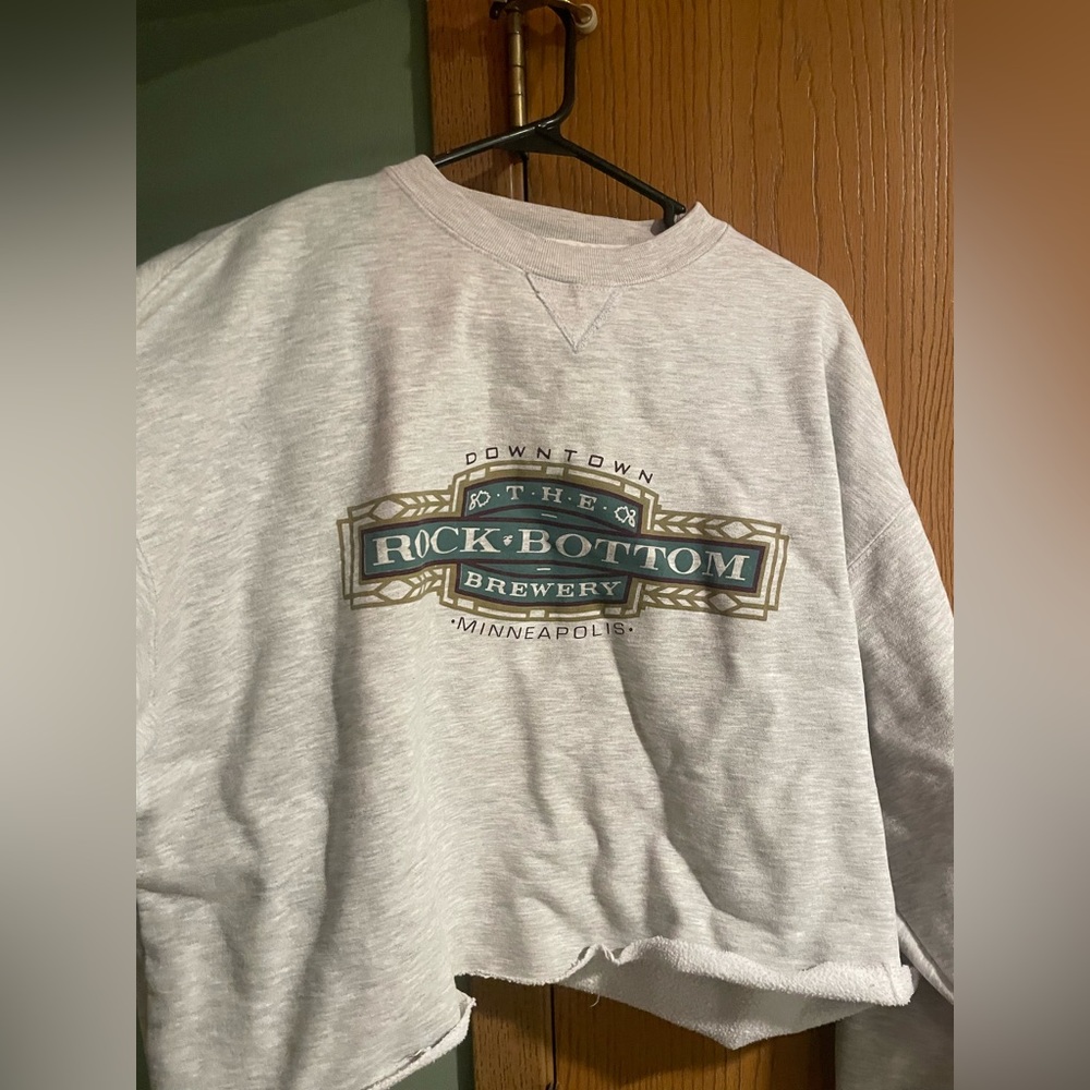 Cropped hoodie